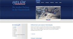 Desktop Screenshot of heluek.de